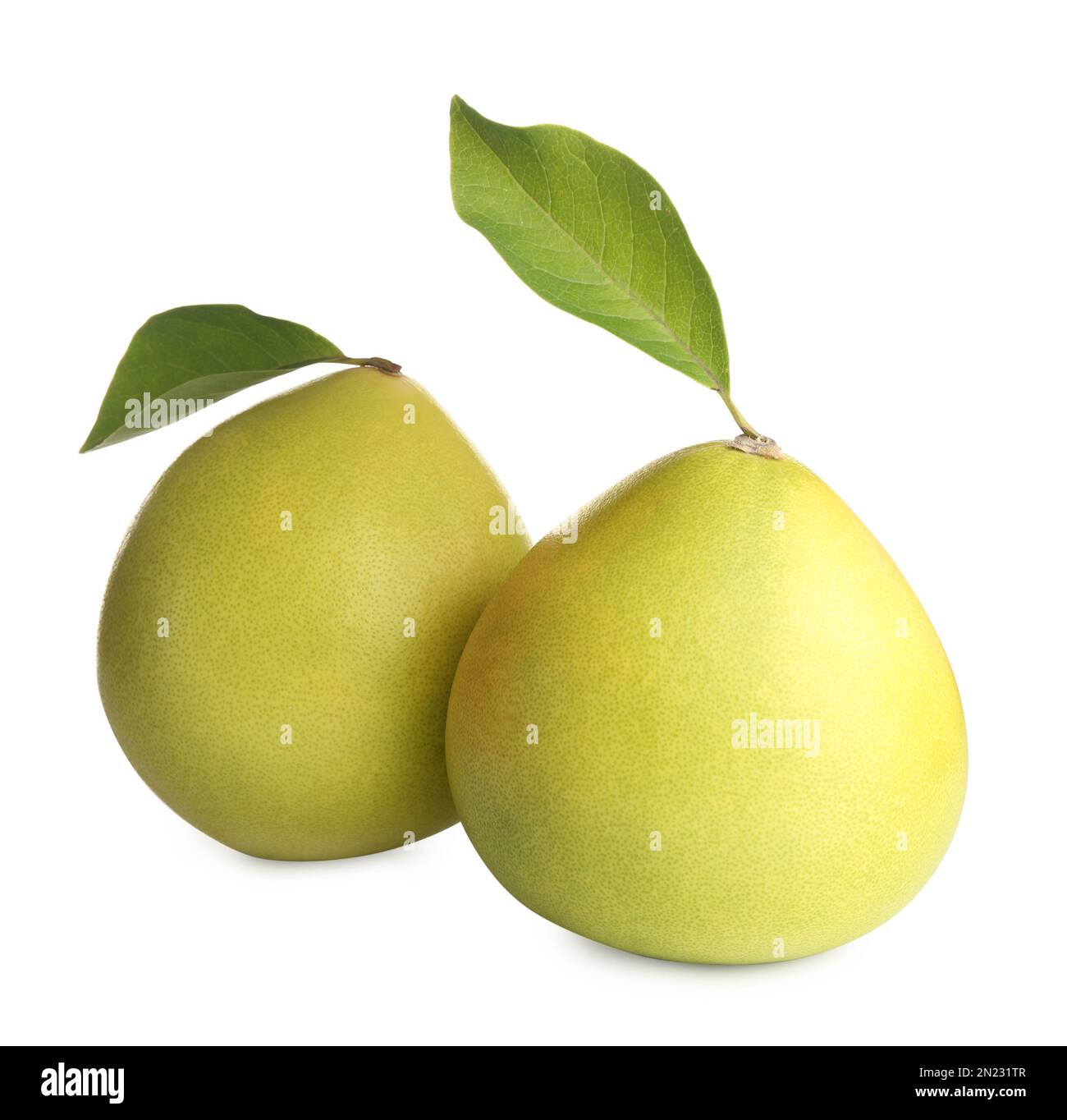 Fresh exotic pomelo fruits with leaves isolated on white Stock Photo Alamy