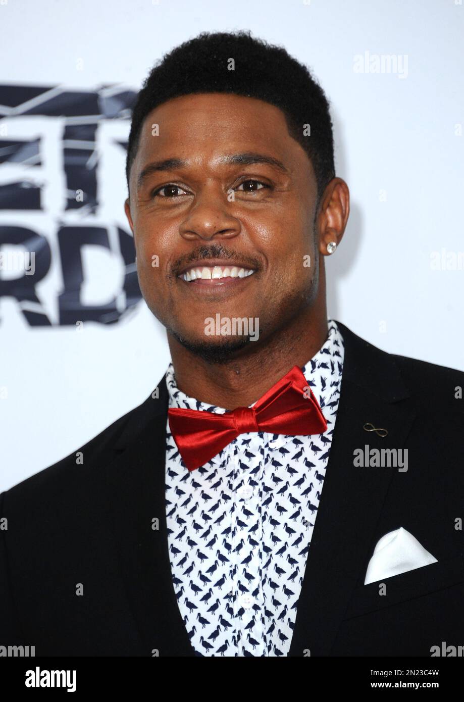 Pooch Hall poses in the press room at the BET Awards at the Microsoft