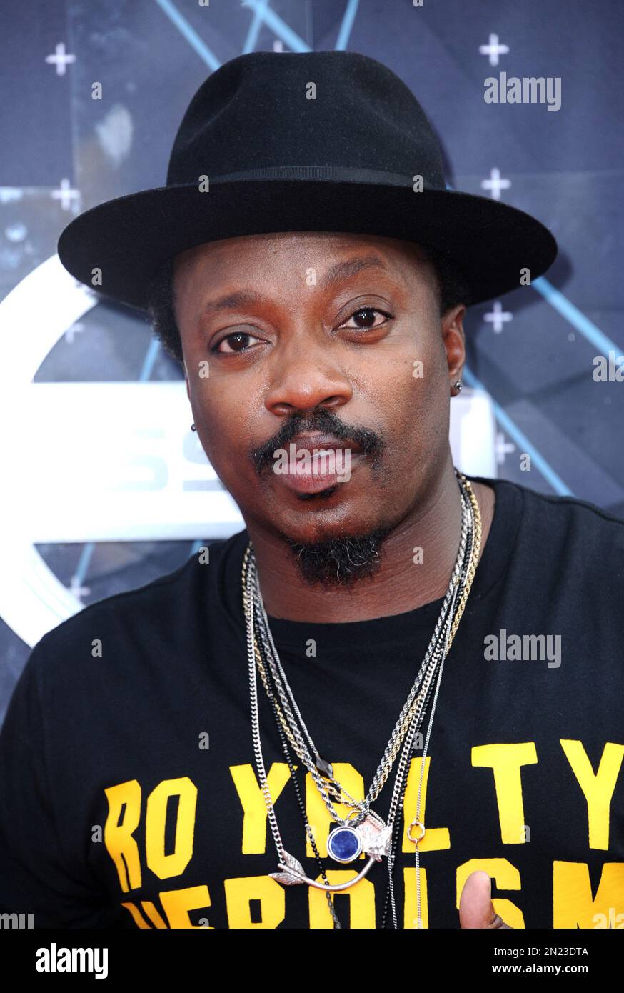 Anthony Hamilton arrives at the BET Awards at the Microsoft Theater on