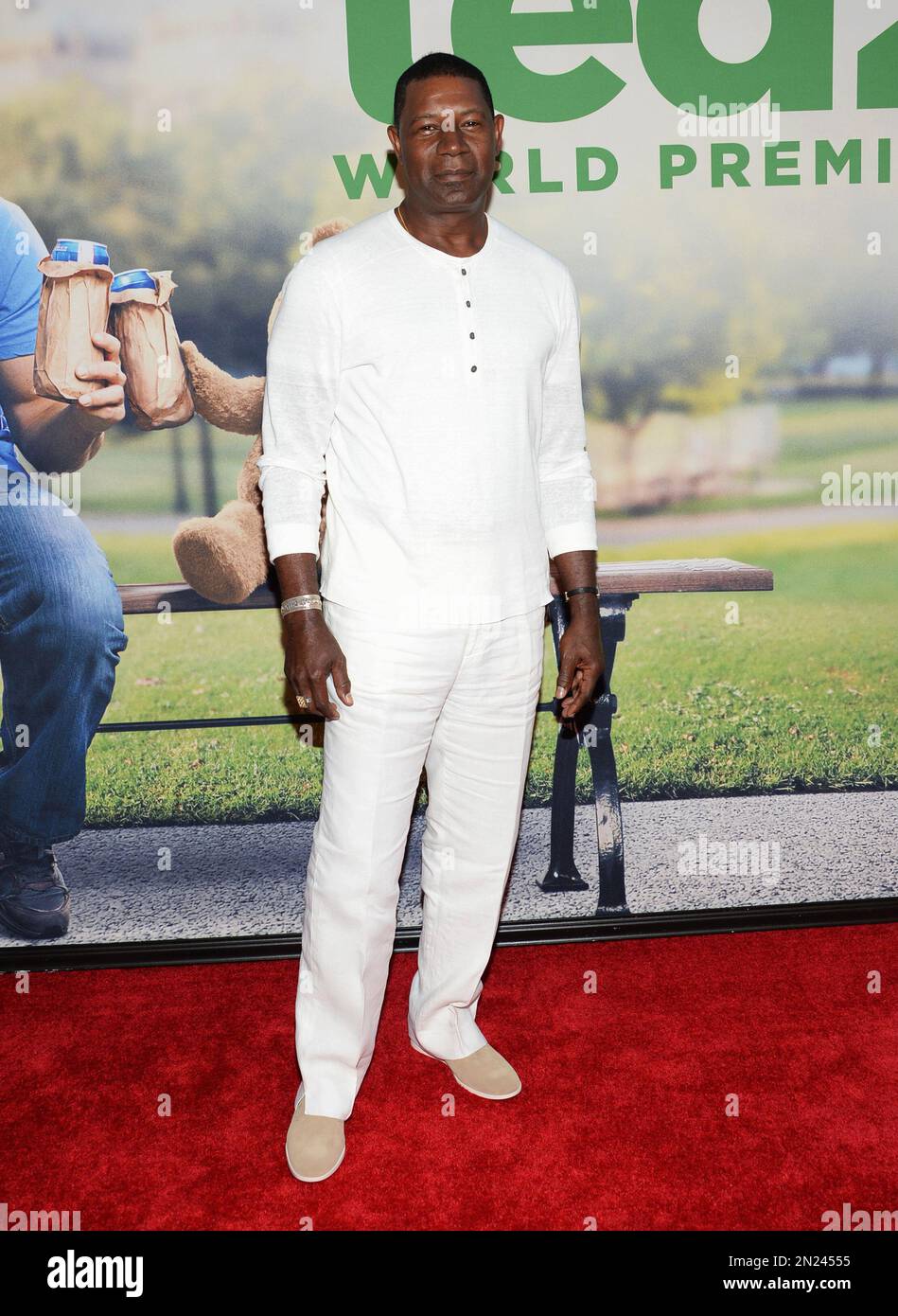 Dennis Haysbert attends the world premiere of “Ted 2” at the Ziegfeld