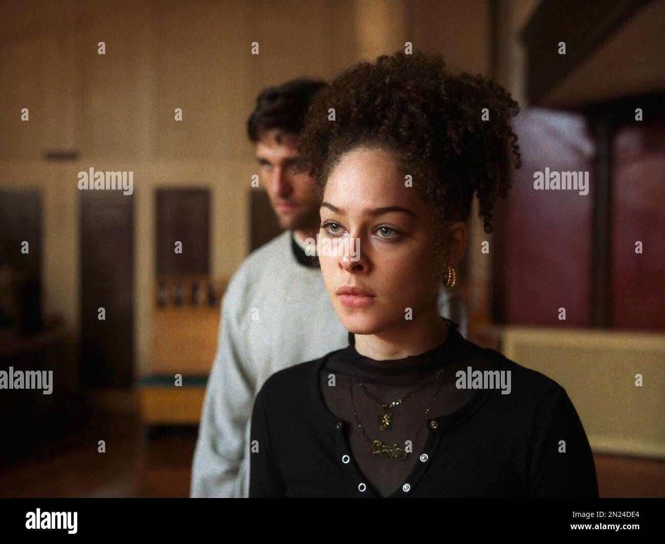 GOD'S TIME, from left: Dion Costelloe, Liz Caribel, 2022. © IFC Films