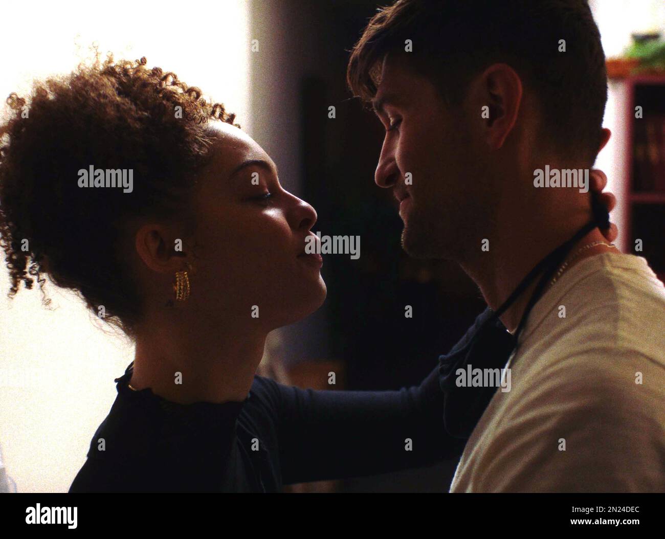 GOD'S TIME, from left: Liz Caribel, Dion Costelloe, 2022. © IFC Films