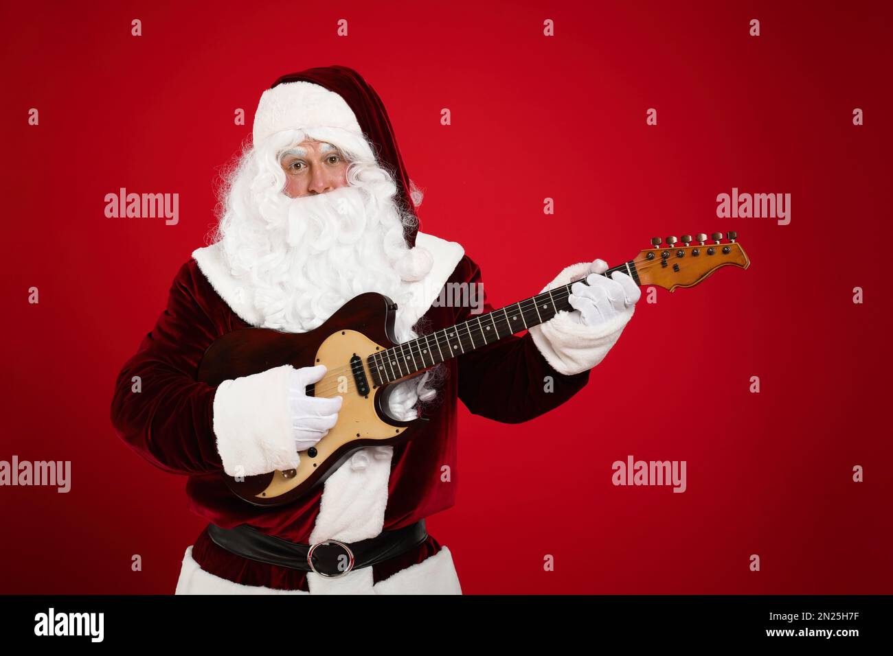 christmas music with electric guitar