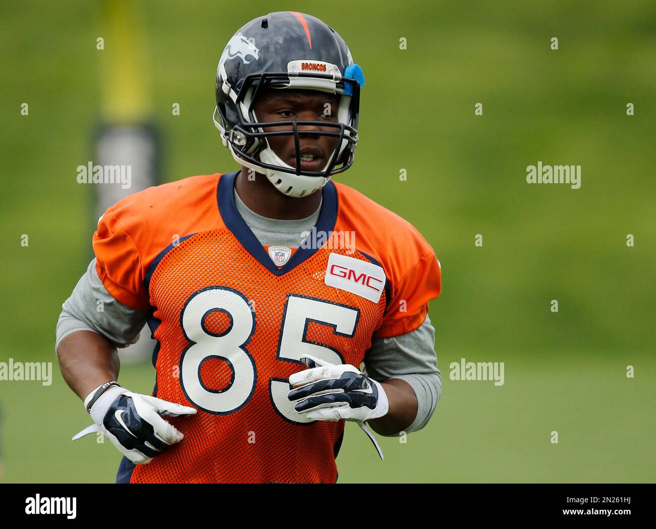 denver-broncos-tight-end-virgil-green-practices-during-an-ota-monday