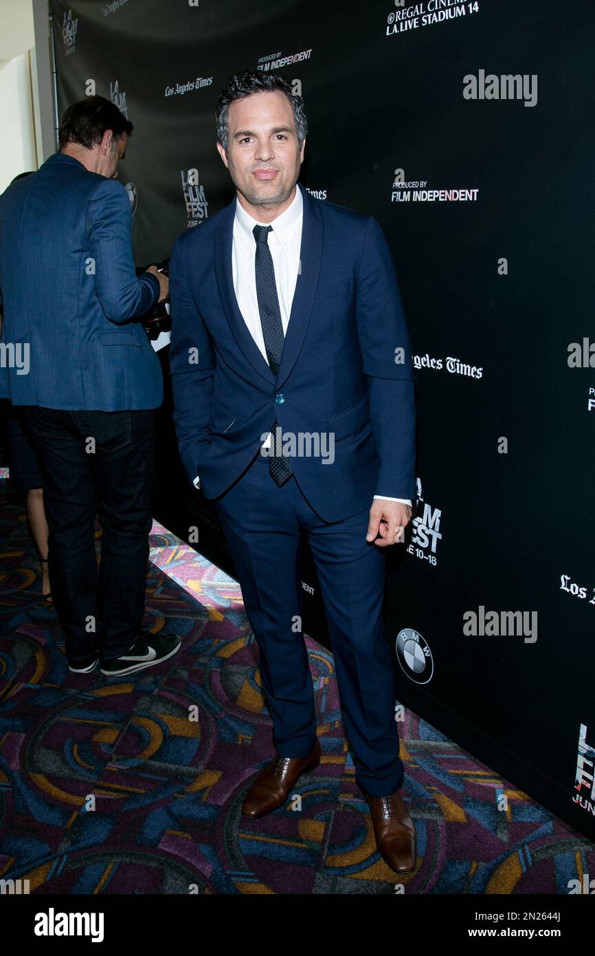 Mark Ruffalo attends the Los Angeles Premiere of 