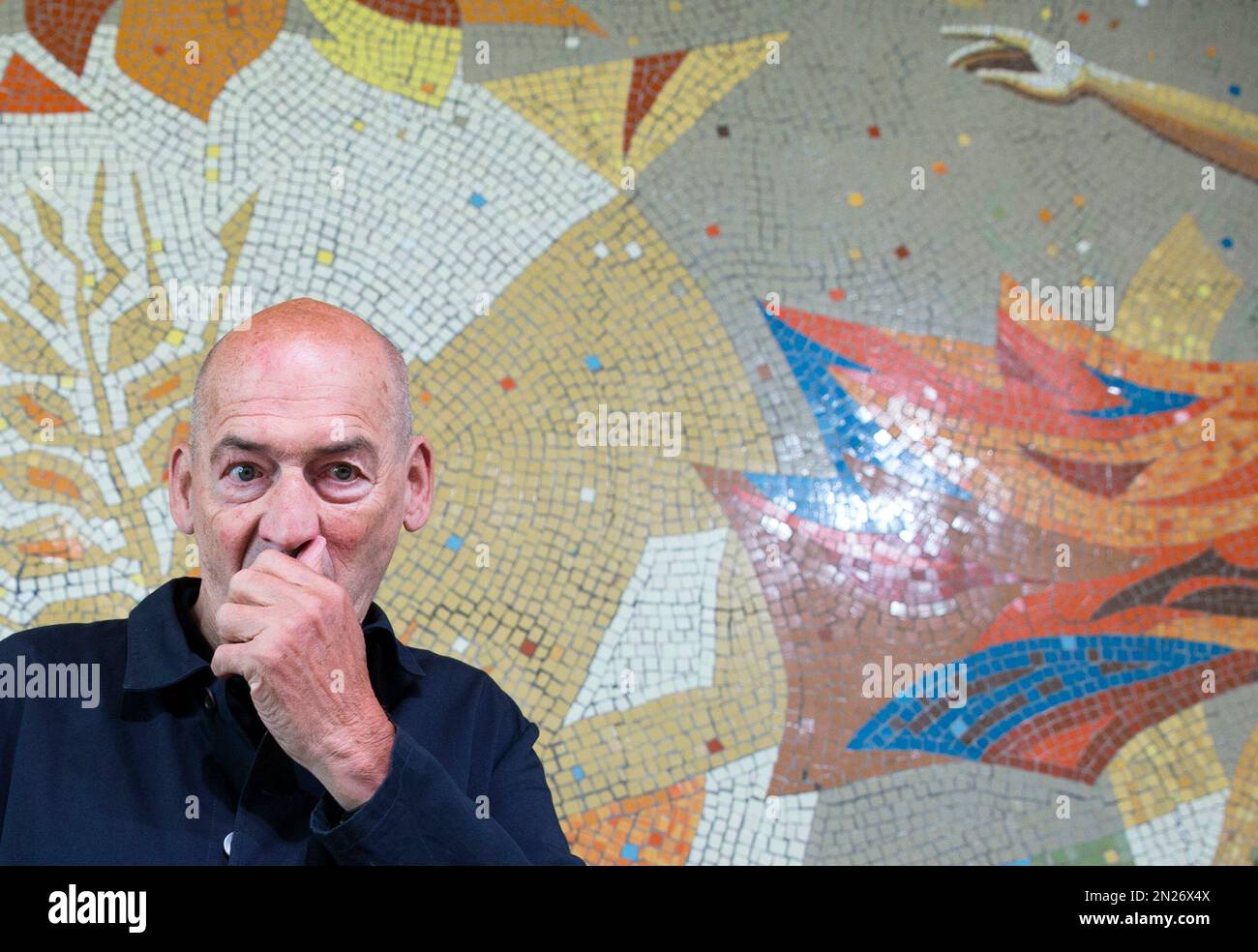 Architect Rem Koolhaas, who designed a new building of the Garage