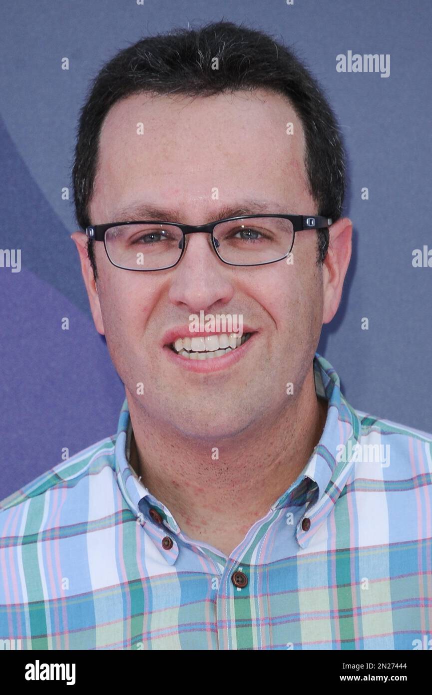Jared Fogle arrives at the LA Premiere Of "Inside Out" held at the El