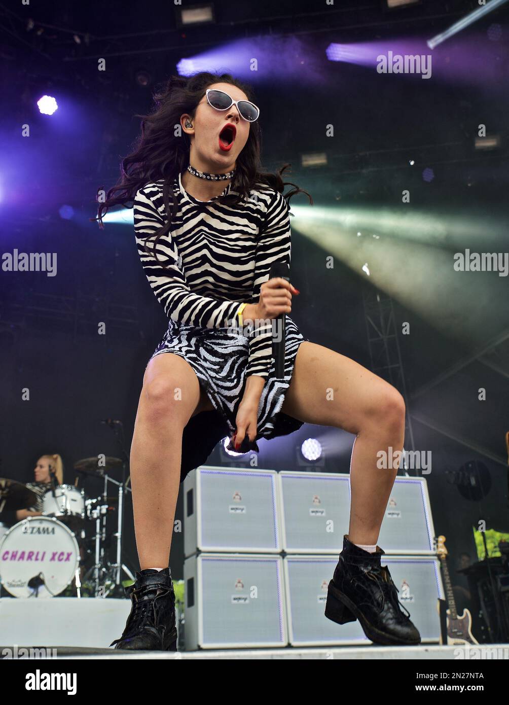 British singer songwriter Charli XCX performs at The Governors Ball