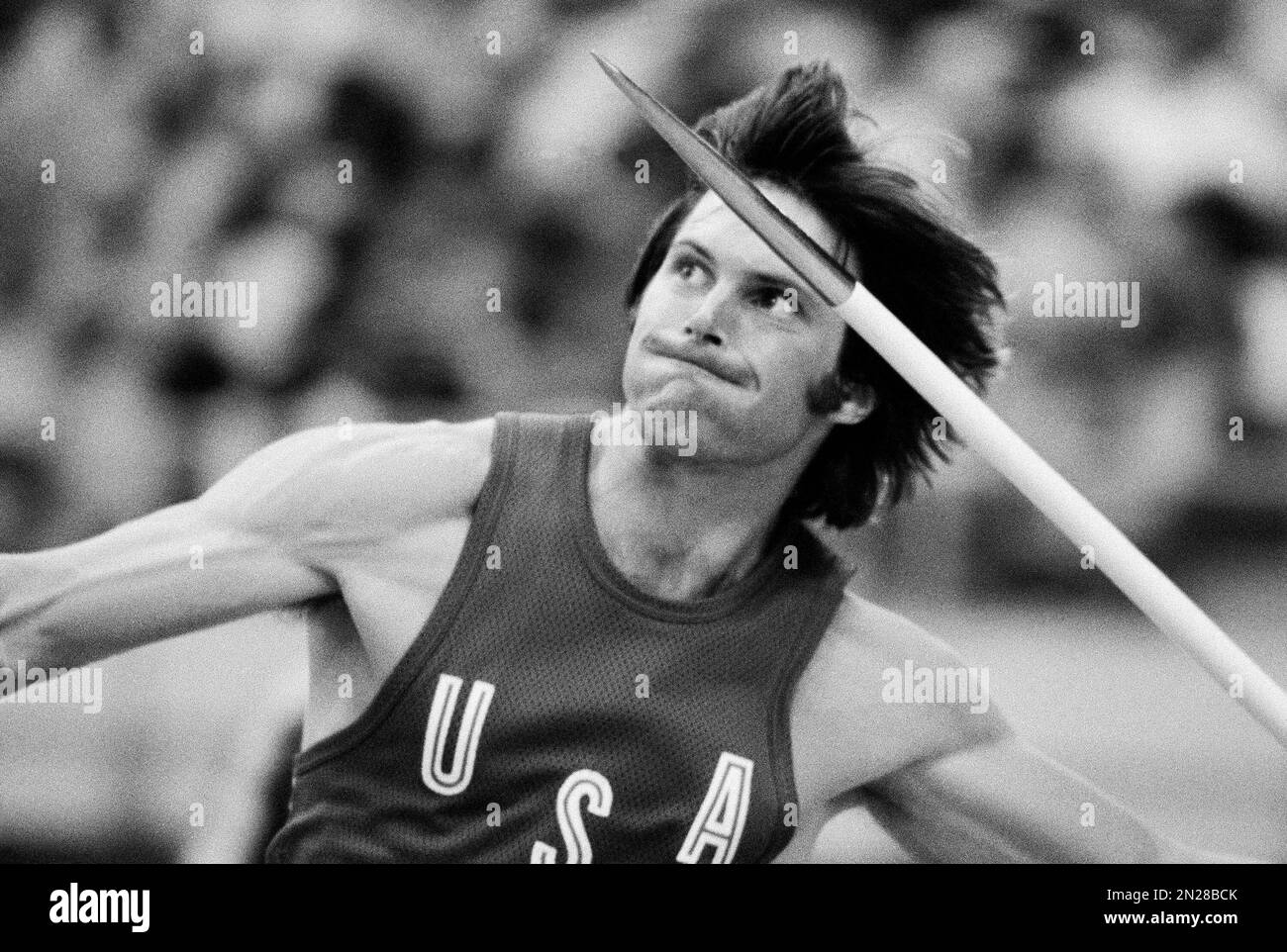 FILE In this July 30, 1976, file photo, Bruce Jenner, of the United