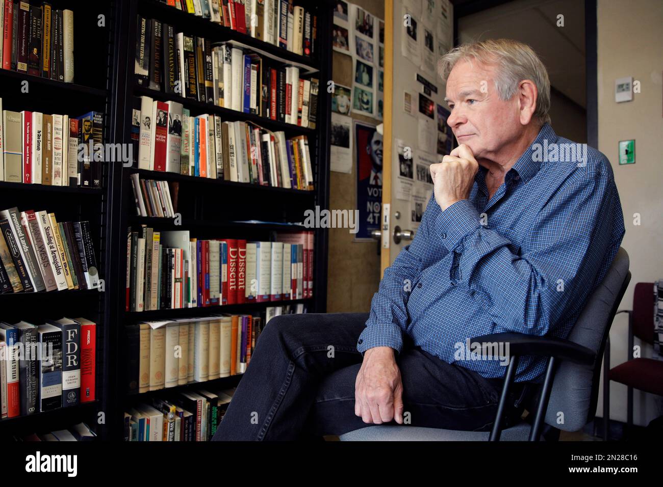 In this Thursday, May 28, 2015, photo, Temple professor Ralph Young ...