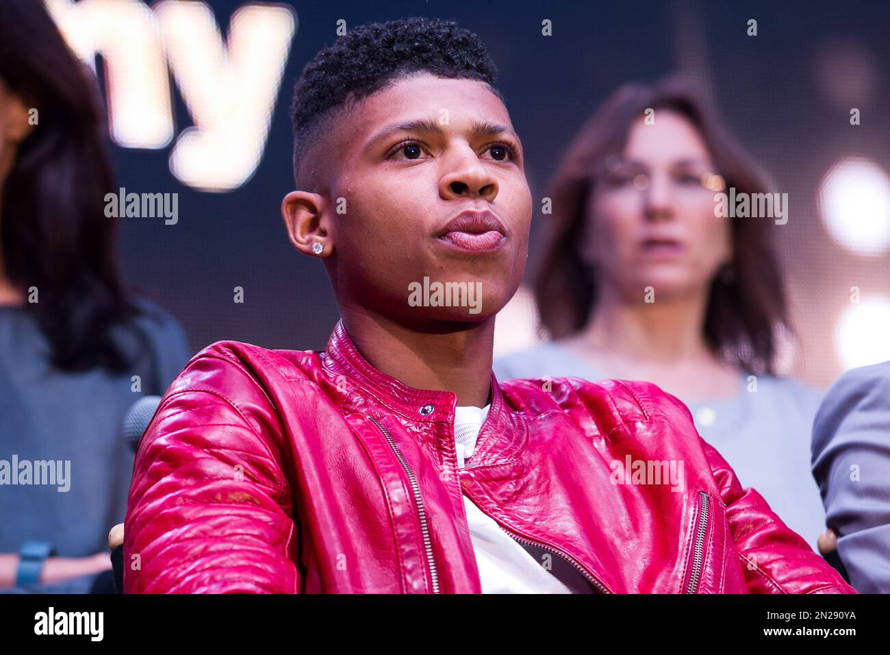 Bryshere Y. Gray speaks on stage at the "Empire" ATAS FYC Event held at