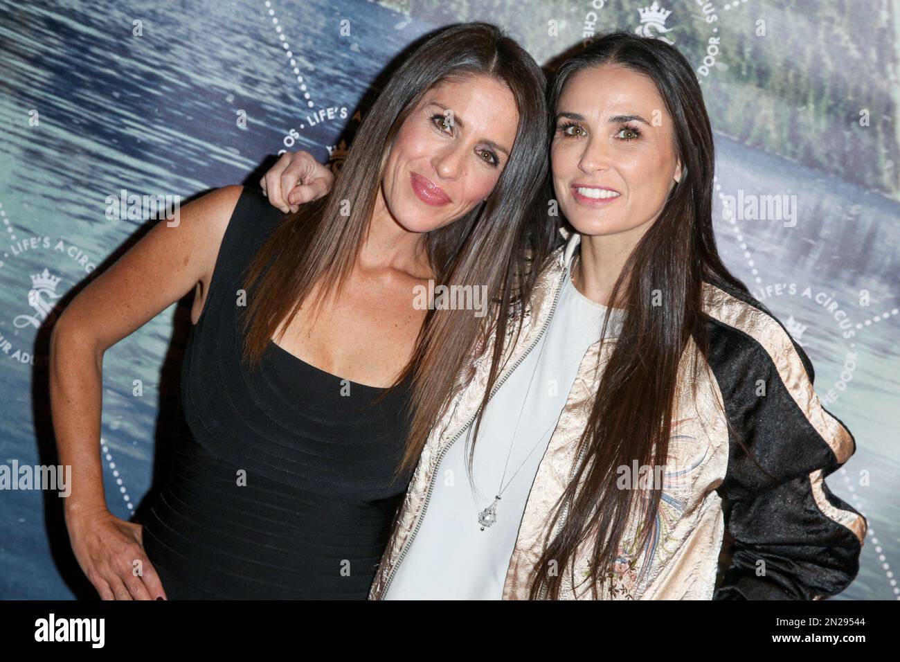 Soleil Moon Frye, left, and Demi Moore arrive at The Unveiling Of
