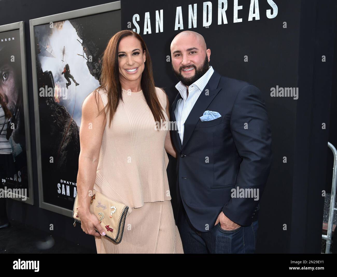 David Rienzi Dany Garcia, left, and Dave Rienzi arrive at the world premiere of