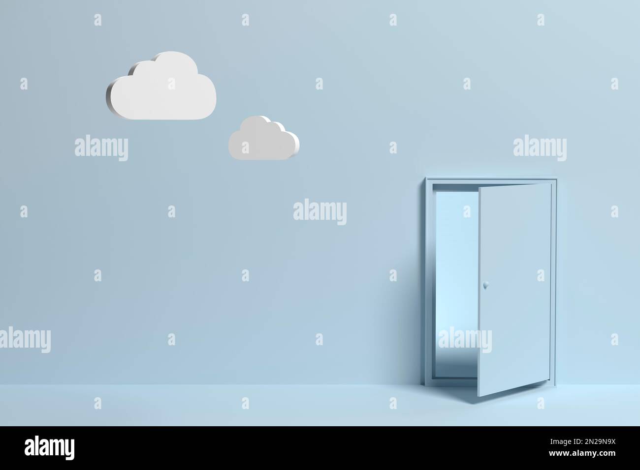Polygonal object on solid background Stock Photo - Alamy