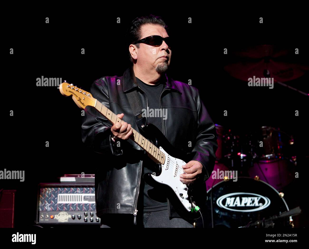 Caesar Rosas of Los Lobos performs as part of the Experience Hendrix ...