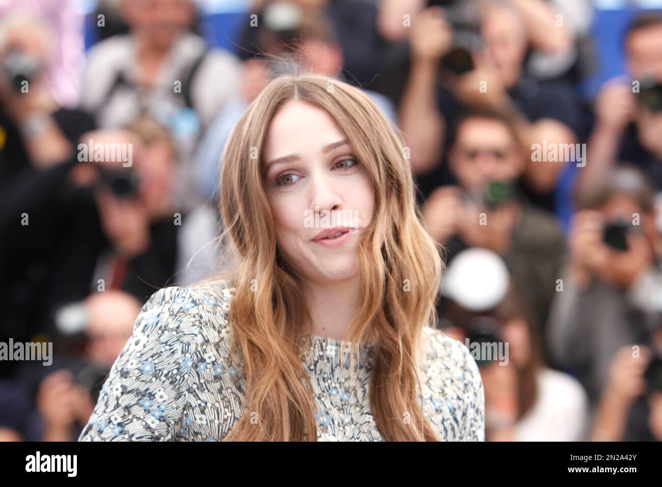 Actress Sarah Sutherland poses for photographers during a photo call