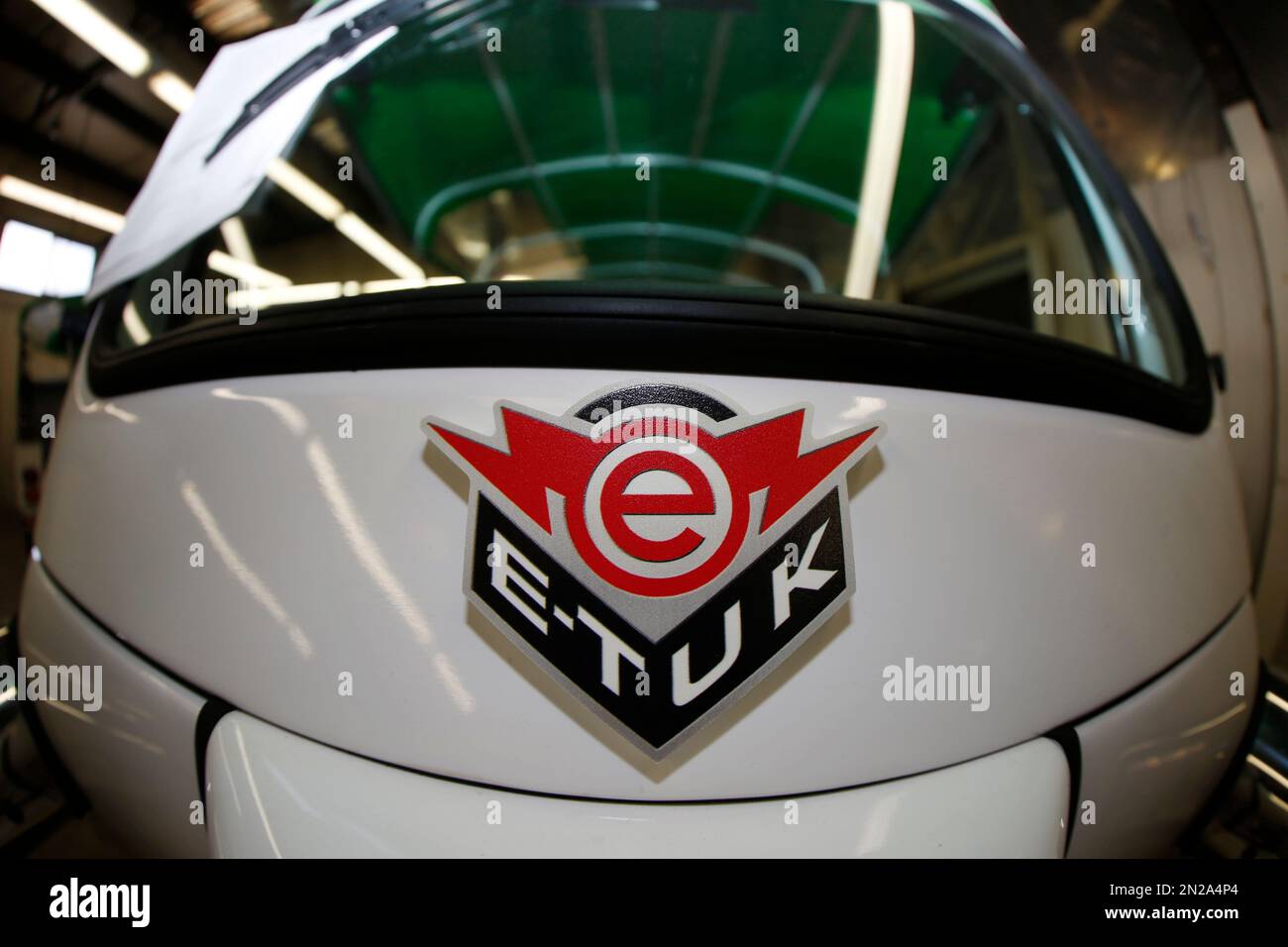 In this photograph taken Friday, Feb. 27, 2015 with a fisheye lens, the