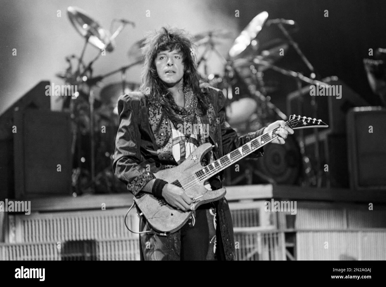 Richie Sambora of Bon Jovi in Concert 1987 in San Francisco