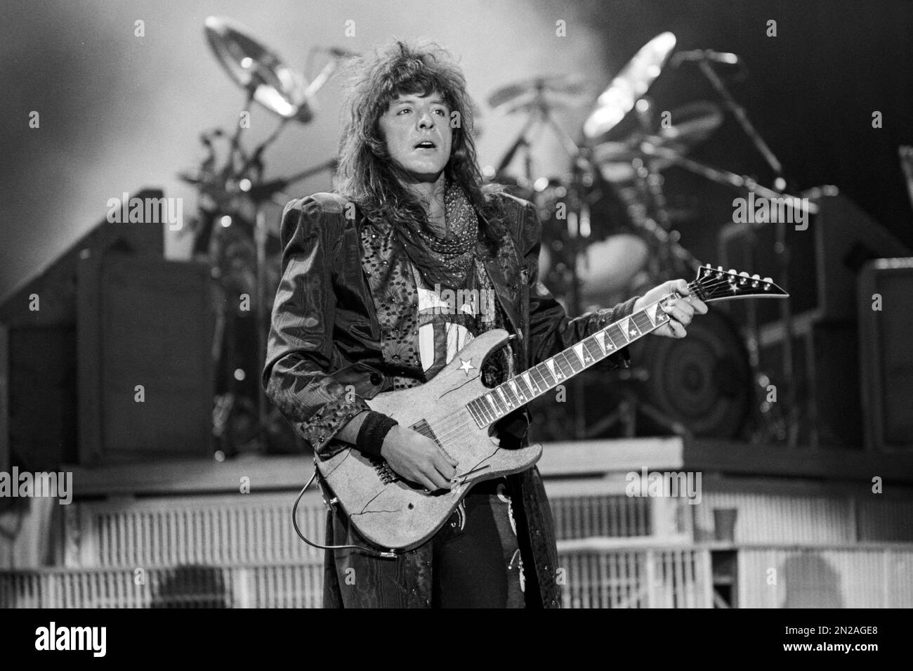 Richie Sambora of Bon Jovi in Concert 1987 in San Francisco