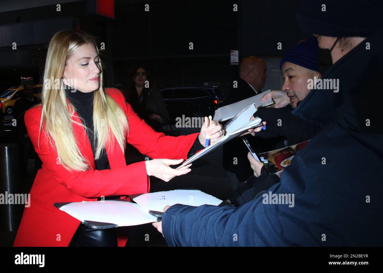 New York, NY, USA. 06th Feb, 2023. Beth Behrs at CBS Mornings in New