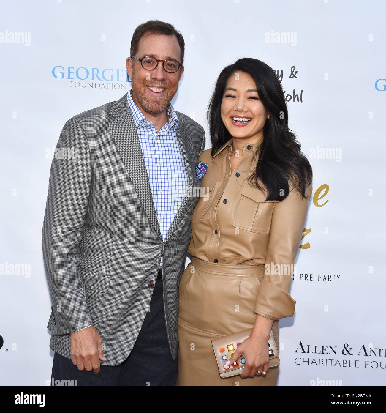 Crystal Kung Minkoff, Rob Minkoff attends the 15th Annual George Lopez