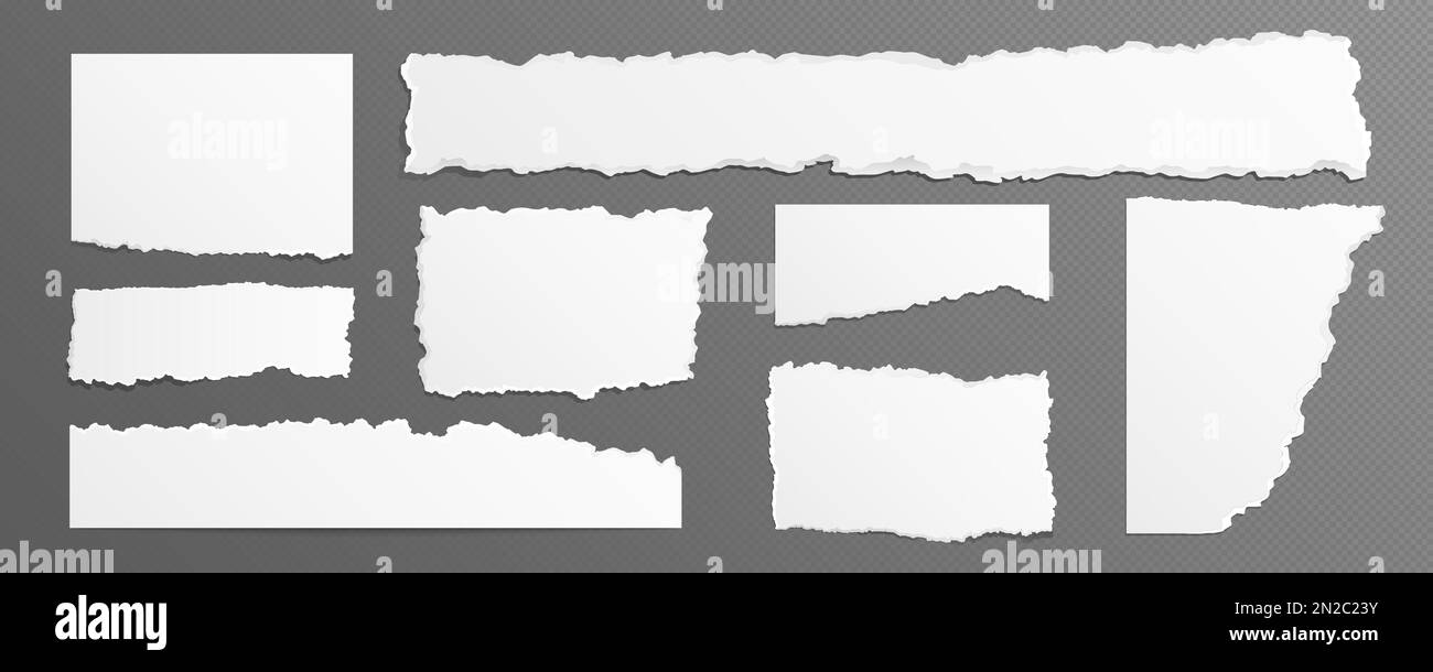 Black Torn Paper PNG Transparent Images Free Download, Vector Files