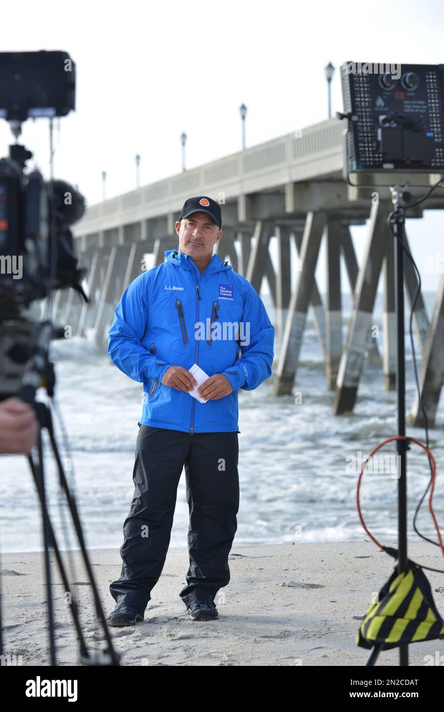 IMAGE DISTRIBUTED FOR THE WEATHER CHANNEL The Weather Channel's Jim