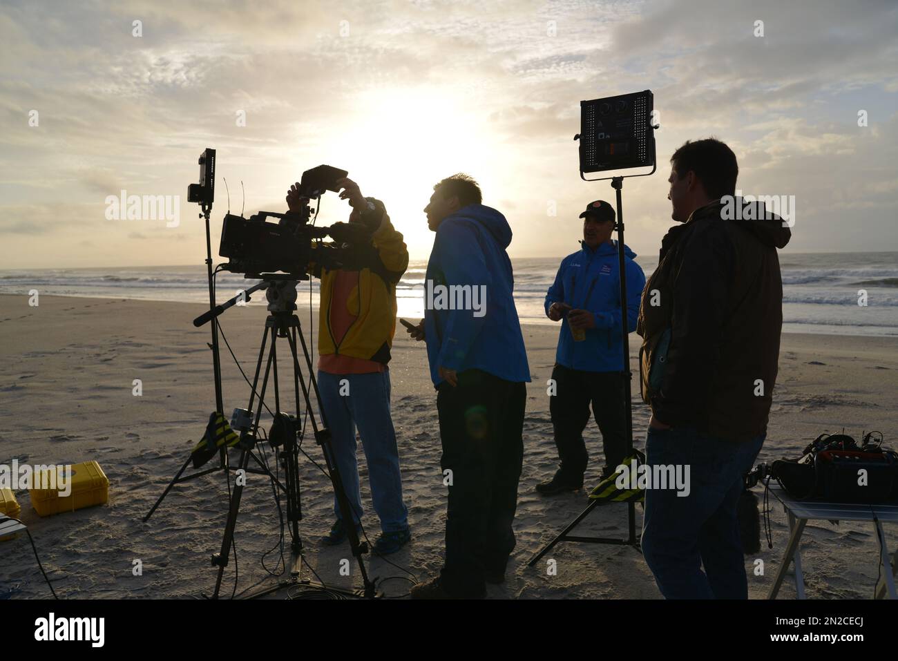 The Weather Channel's Jim Cantore covers severe weather on Friday, May