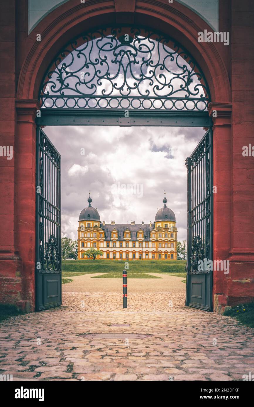 View through upper castle gate hi-res stock photography and images - Alamy