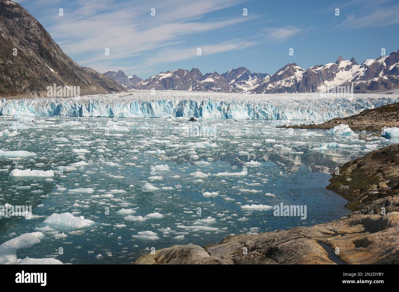 Front Of A Glacier Icebergs In The Water Knud Rasmussen Glacier Front Of A Glacier Icebergs In The Water Knud Rasmussen Glacier