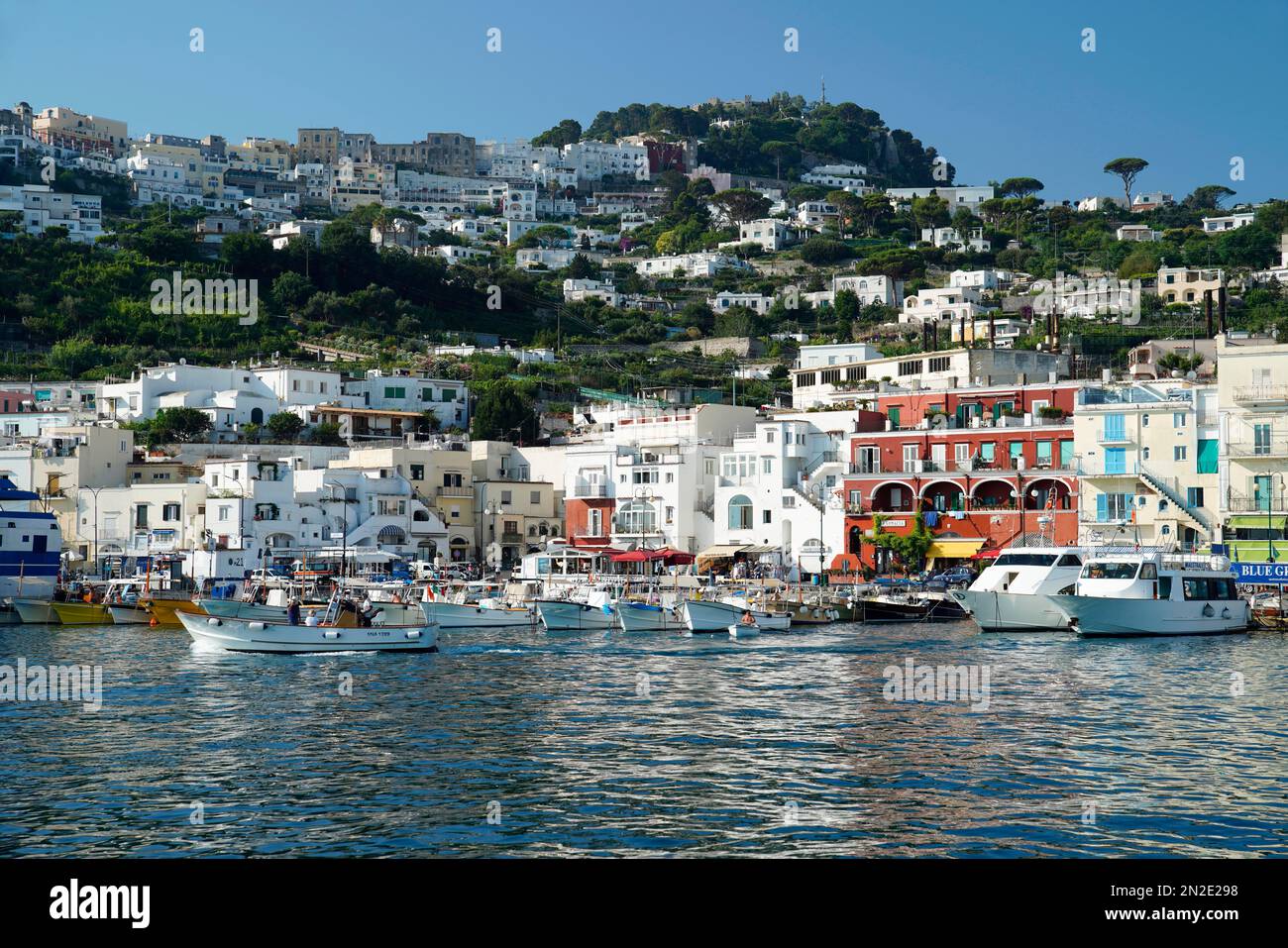 Port of Capri, Porto di Capri, Campania, Italy, Europe Stock Photo