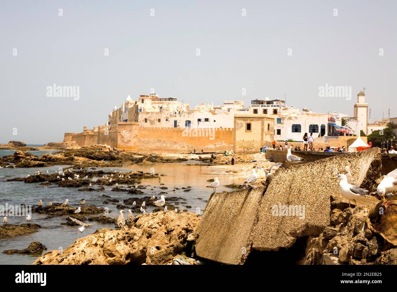 Fortification of ESSAOUIRA, ESSAOUIRA, Morocco, Africa Stock Photo