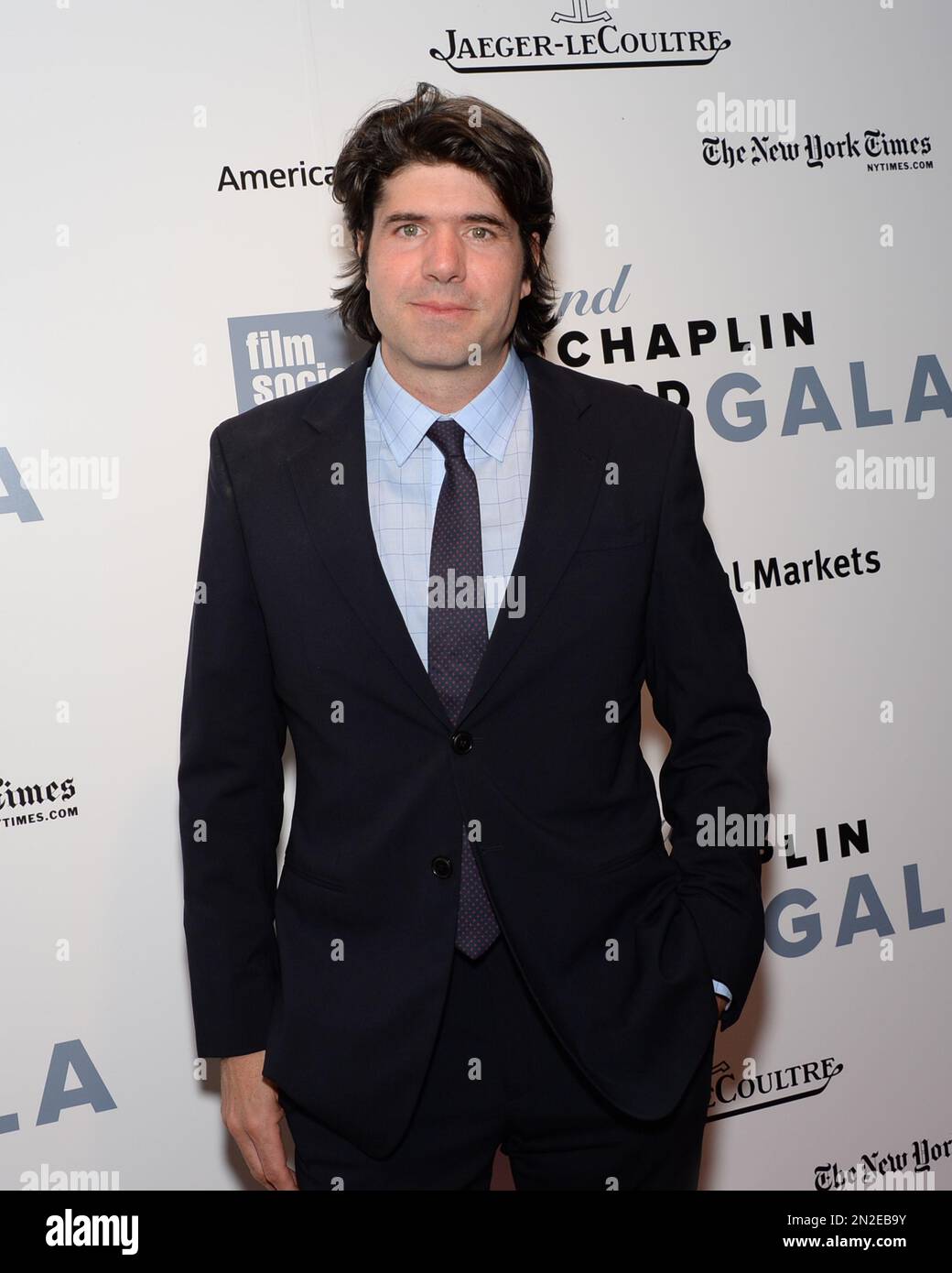 J.C. Chandor arrives at the 42nd Annual Chaplin Award Gala Honoring
