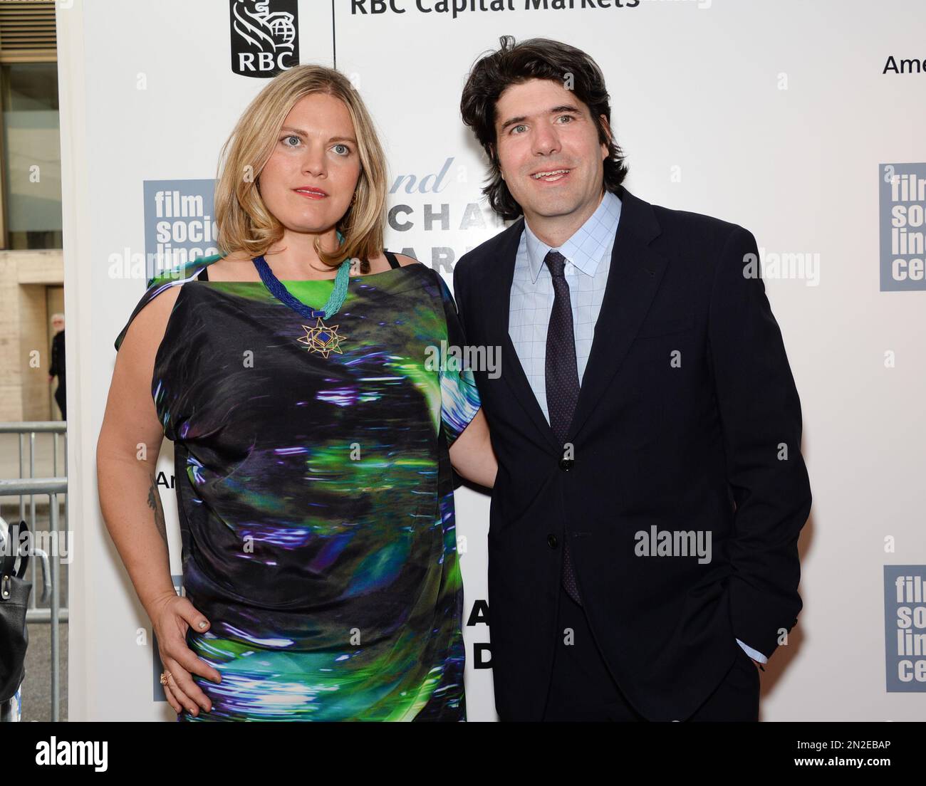 J.C. Chandor and wife Mary Cameron Goodyear arrive at the 42nd Annual