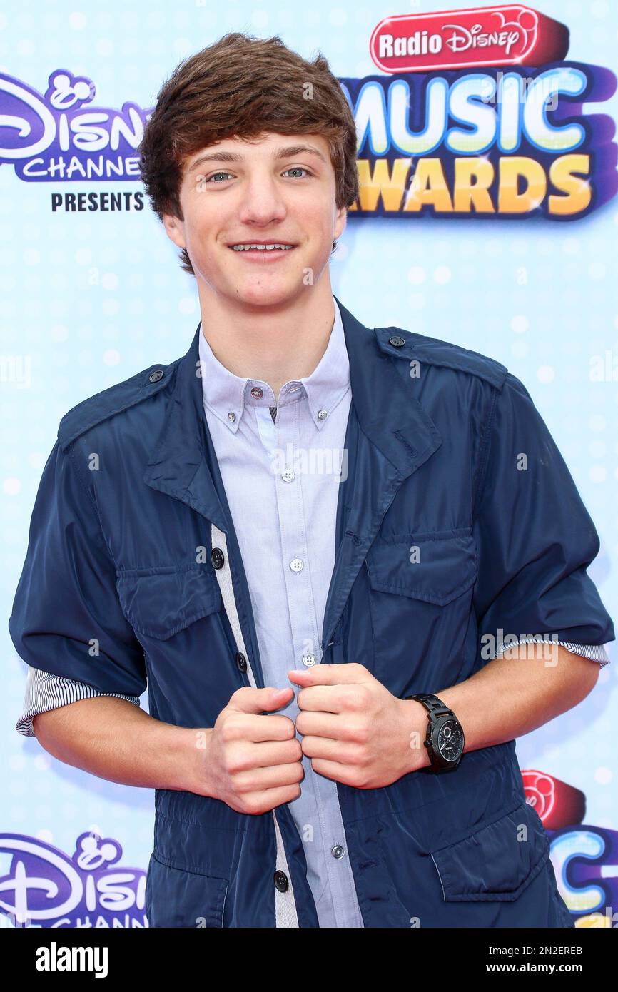 Jake Short arrives at the 2015 Radio Disney Music Awards at Nokia