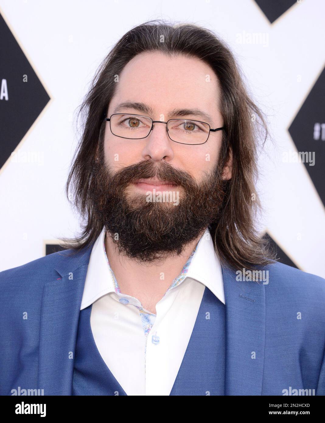 Martin Starr arrives at the TV Land Awards at the Saban Theatre on