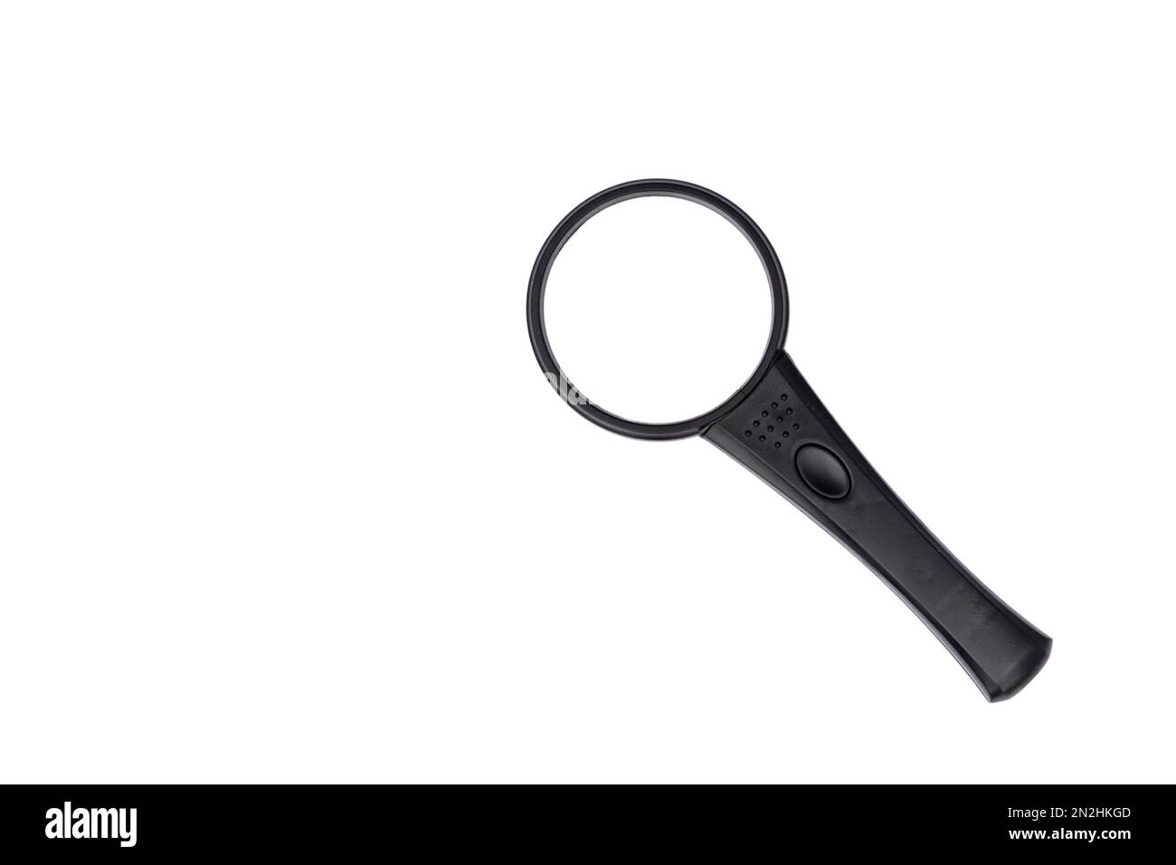 Magnifying glass tool isolated on white background Stock Photo Alamy