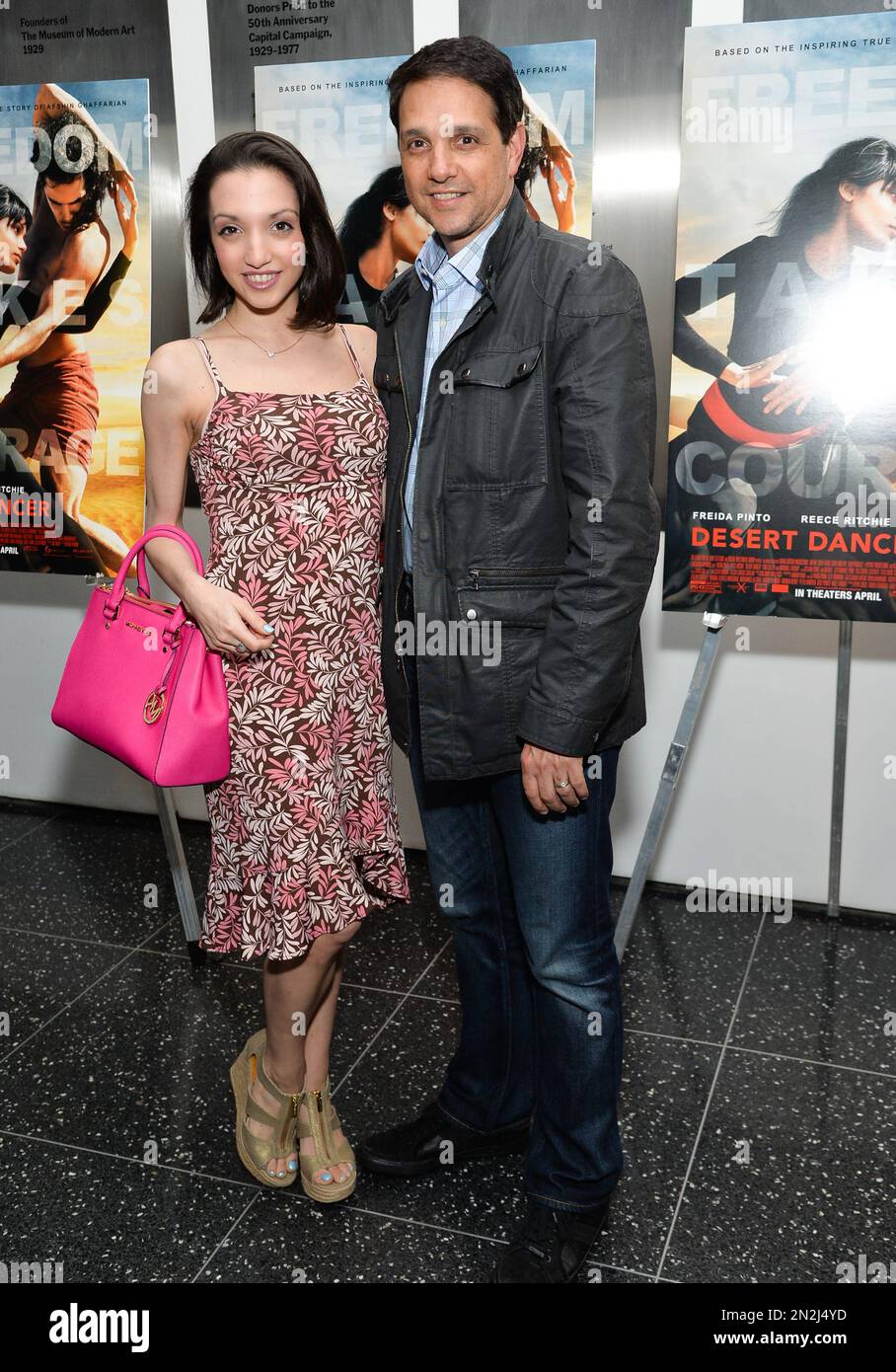 Actor Ralph Macchio and daughter Julia Macchio attend a special