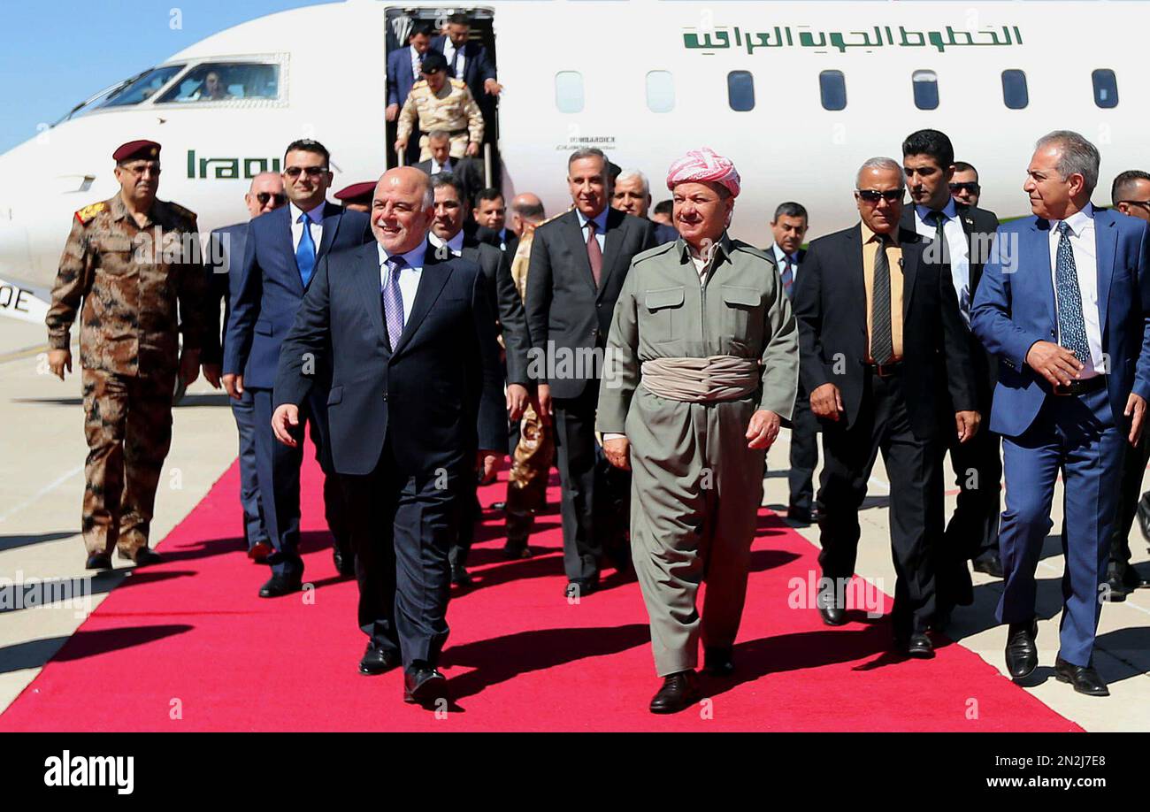 In this Monday, April 6, 2015 photo, Iraqi Prime Minister Haider al ...