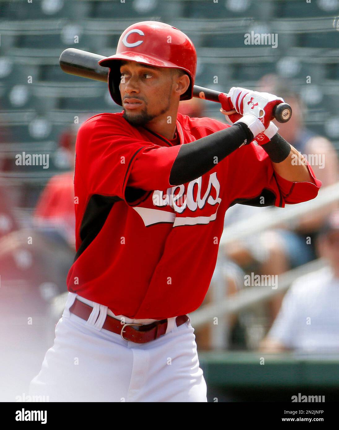 Billy Hamilton at Reds Spring Training, Goodyear, Arizona