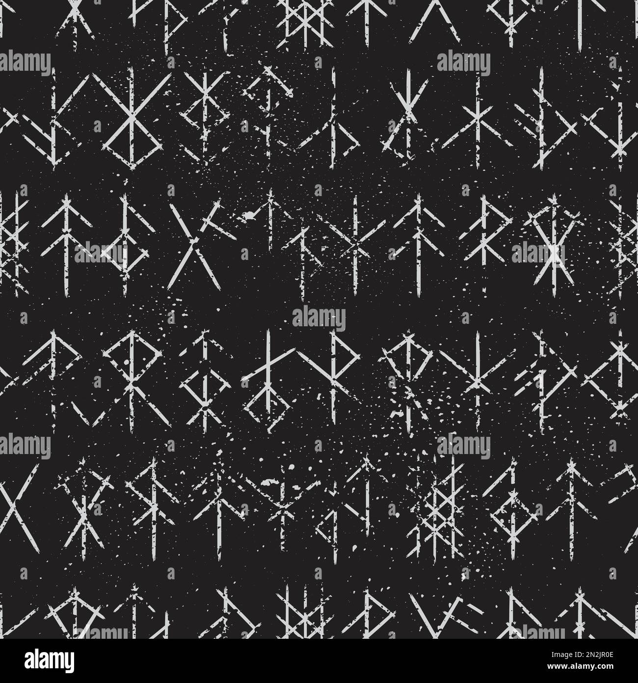 Seamless white bind runes background Stock Vector Image & Art - Alamy