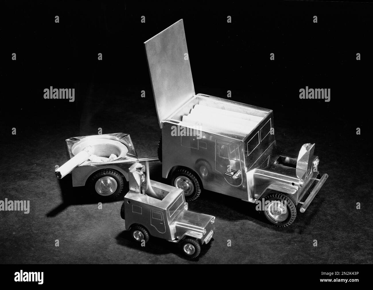 light cigarettes germany These novelties to hold and light cigarettes are imported from Germany,  where they are manufactured by a metal company in Stuttgart, shown in New  York, Sept. 11, 1951. The larger jeep (in