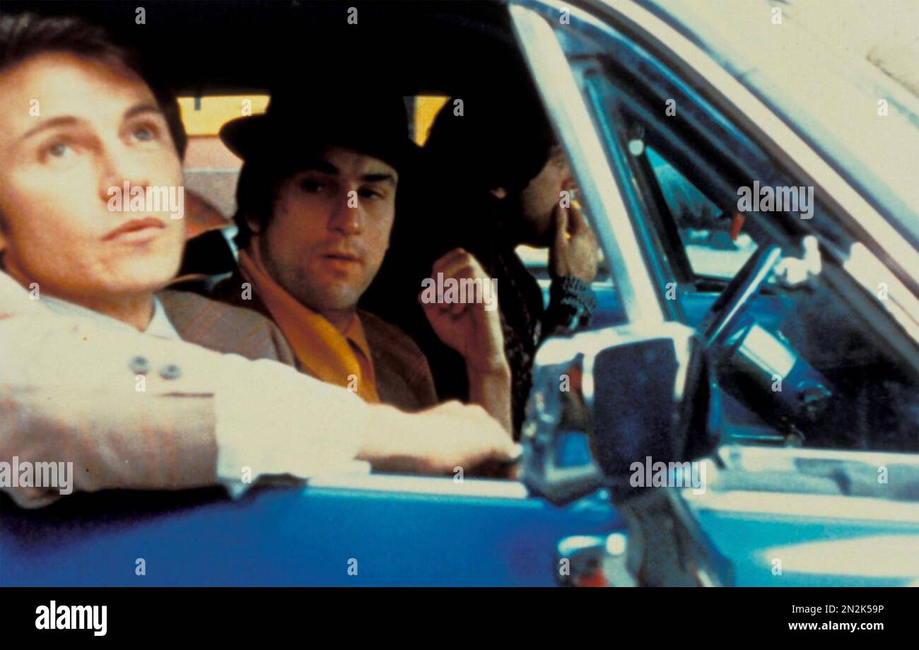 MEAN STREETS 1973 Warner Bros. film with Harvey Keitel at left and