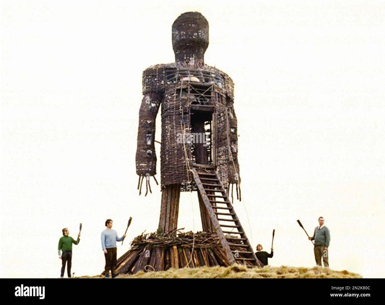 THE WICKER MAN 1973 British Lion Films Production Stock Photo Alamy