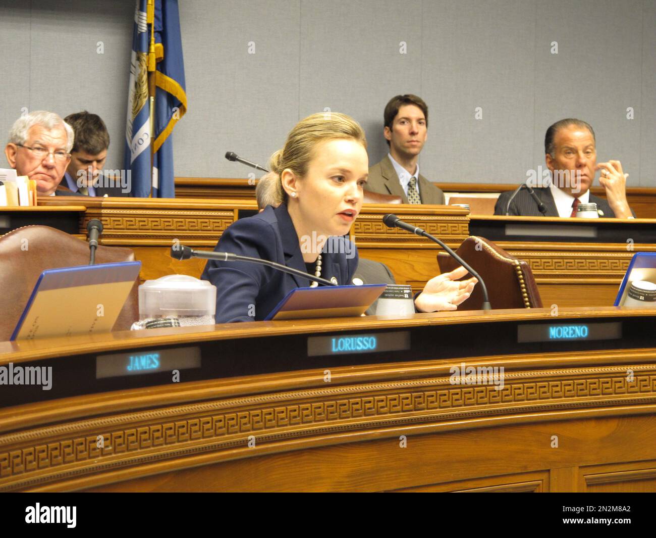 Rep. Helena Moreno, D-New Orleans, asks questions about funding ...