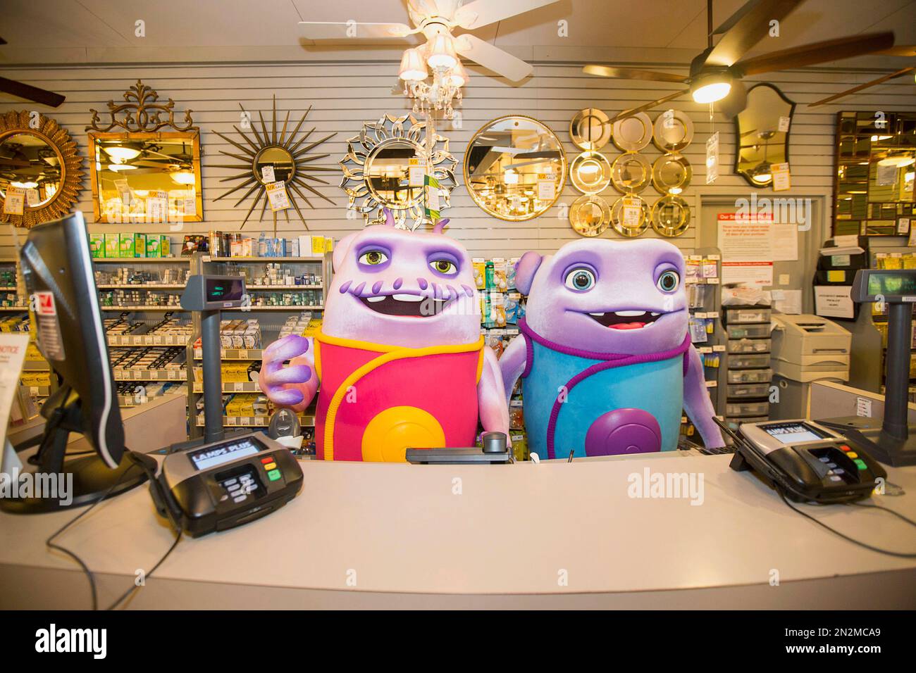 IMAGE DISTRIBUTED FOR LAMPS PLUS Oh and Captain Smek take over the