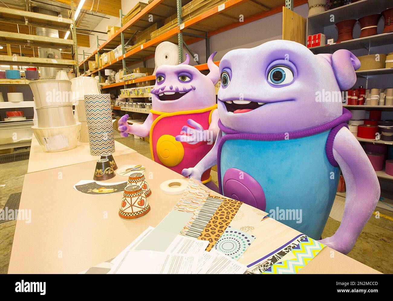 IMAGE DISTRIBUTED FOR LAMPS PLUS Oh and Captain Smek assemble custom