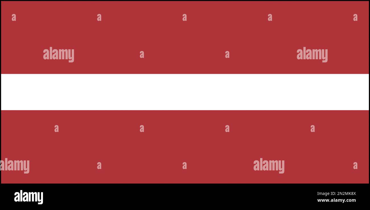 Fahne Flagge Letland Stock Photo