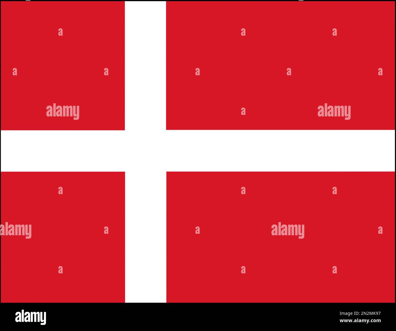 Fahne Flagge Dänemark Daenemark Stock Photo