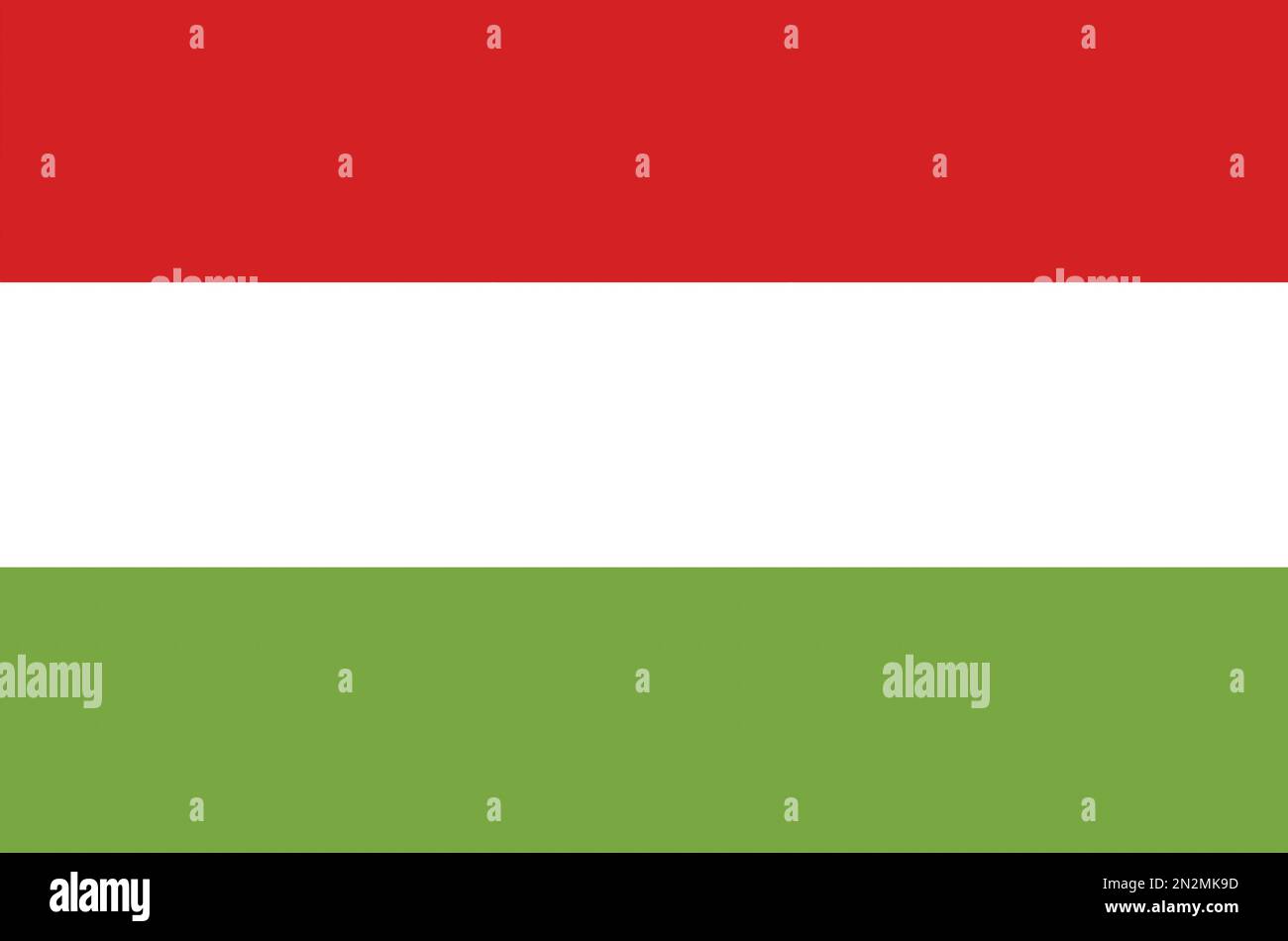 Fahne Flagge Ungarn Hungary Stock Photo